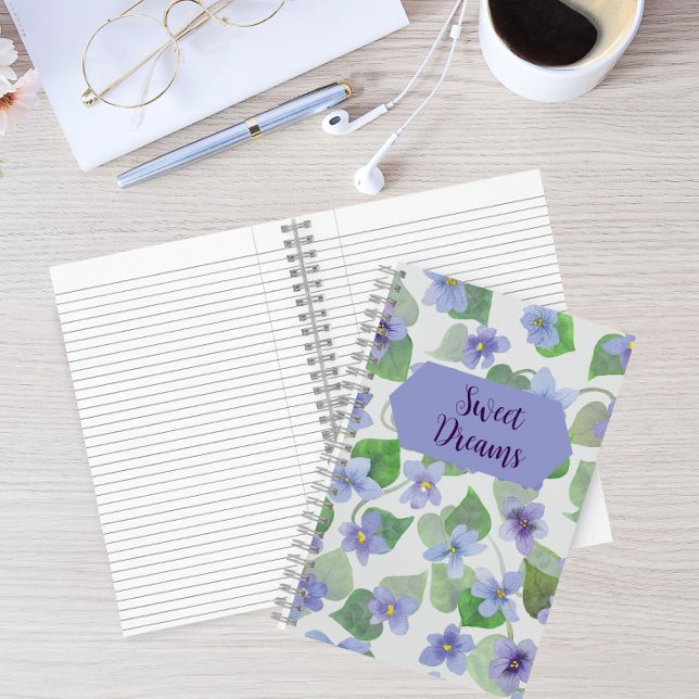 Sweet Dreams Violet Journal Notizbuch (Von Creator hochgeladen)