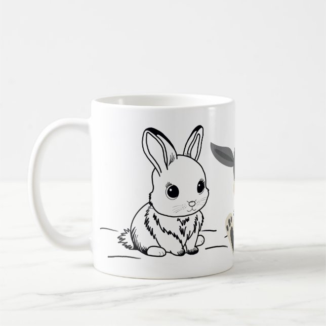 Sweet Easter bunny Kaffeetasse (Links)