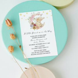 Sweet Elephant Baby Shower Einladung