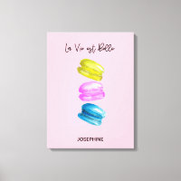 "Sweet Essence of Life Personalisiert French Macar