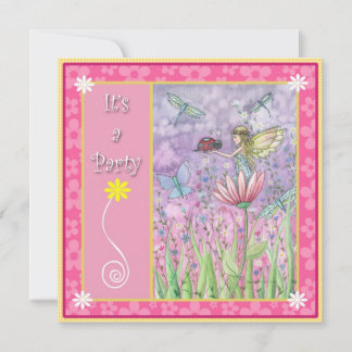 Sweet Fairy Party Einladungen