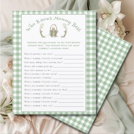 Sweet Fairytale Gingham Baby Showspiel