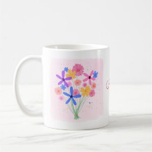 Sweet Floral Bouquet Kaffeetasse
