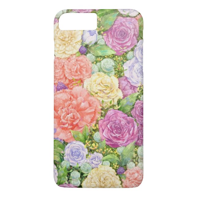 Sweet Floral Design iPhone Case (Rückseite)