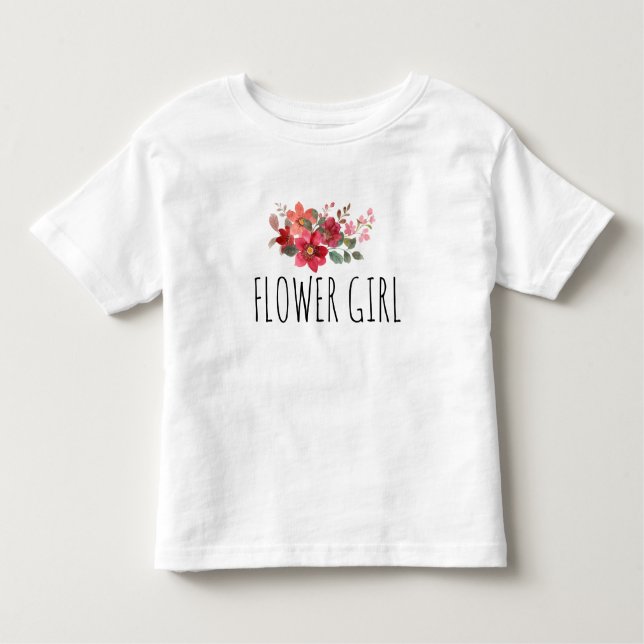 Sweet Flower Girl Kleinkind-T-Shirt | Bridesmaid Kleinkind T-shirt (Vorderseite)