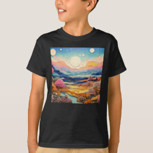 Sweet Forest Psychedelic Landscapes Sublime Natur T-Shirt