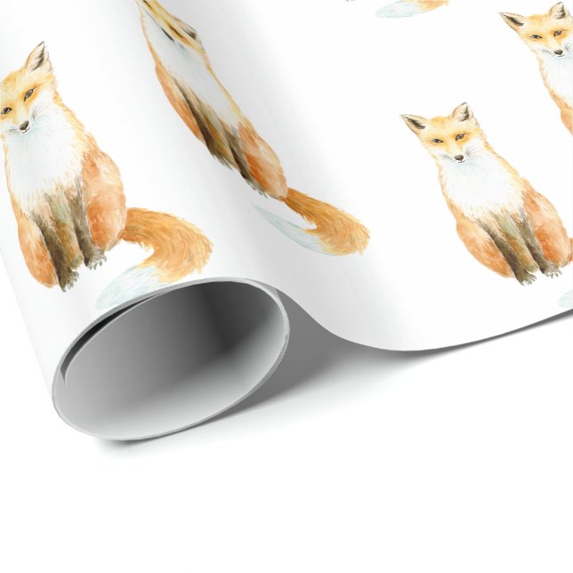Sweet Fox Geschenkpapier (Rolleneckpunkt)