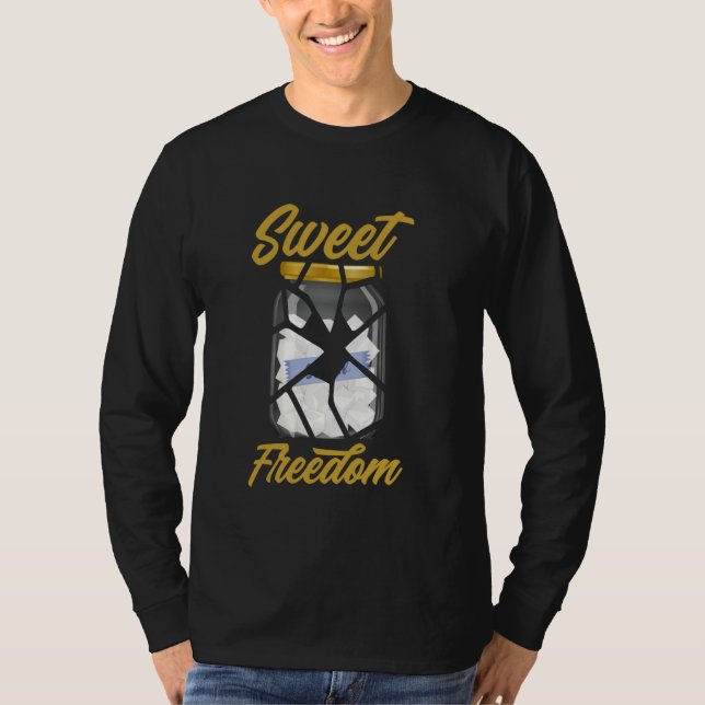 Sweet Freedom Sugar Level Insulin Glucose Blood Su T-Shirt (Vorderseite)