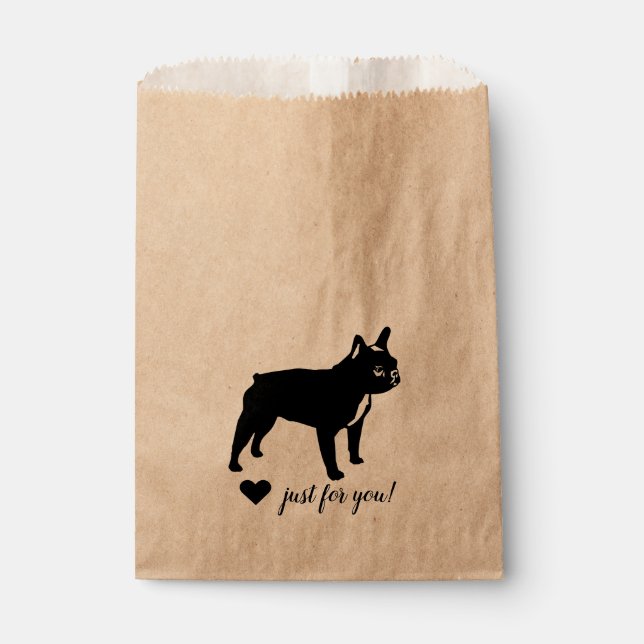 Sweet French Bulldog Geschenktütchen (Vorderseite)