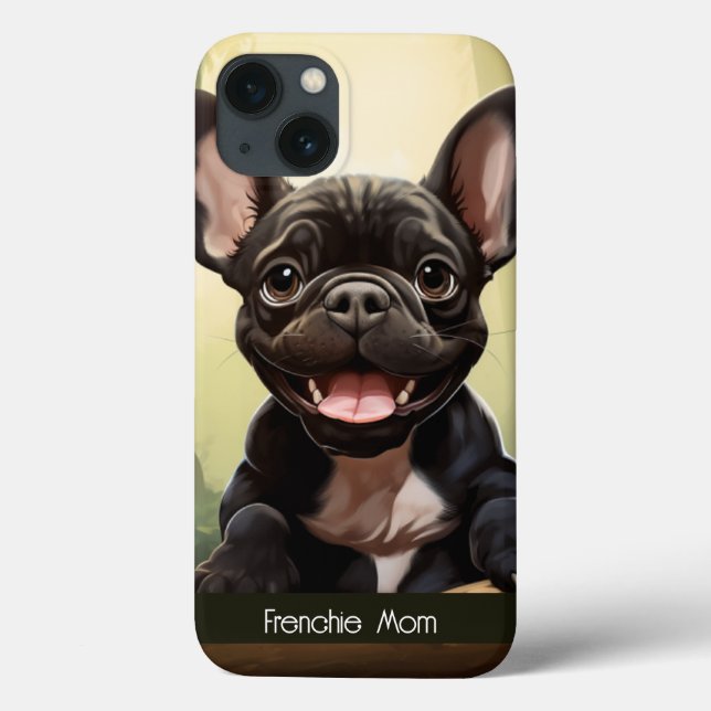 😍 Sweet Frenchie Welpe im Wald Case-Mate iPhone Hülle (Rückseite)