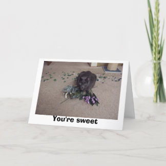 Sweet Friend Dankeskarte