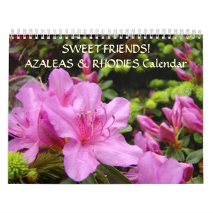 SWEET FRIENDS Kalender Geschenk Azaleen Rhododendr