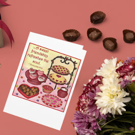 Sweet Friendship Valentine Card (benutzerdefinierb Feiertagskarte