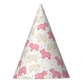 Sweet Frosted Animal Cookie Party Hat Partyhütchen