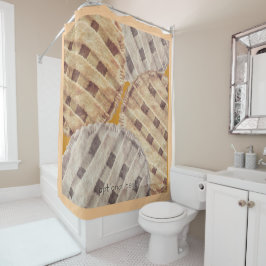 Sweet Georgia Peach Pie Custom Shower Curtain Duschvorhang