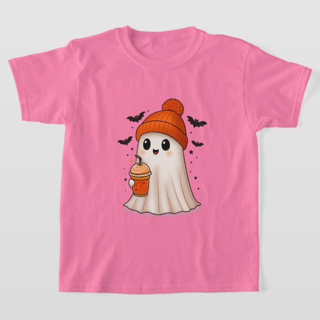 Sweet Ghost Halloween Design Hat für Frauen T-Shirt (Ablage )