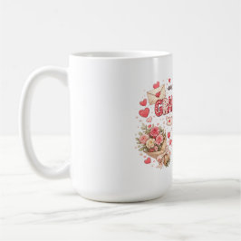 Sweet gift valentine's grandmother's kaffeetasse
