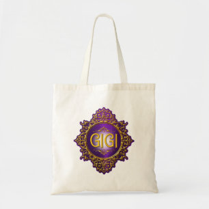 Sweet GIGI Royal Lila & Gold Tragetasche