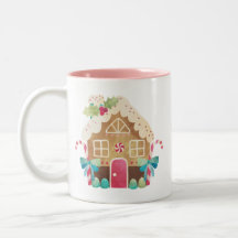 Sweet Gingerbread House Tasse