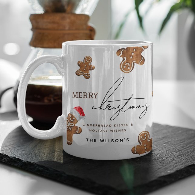 Sweet Gingerbread Mann Weihnachten Kaffeetasse (Von Creator hochgeladen)