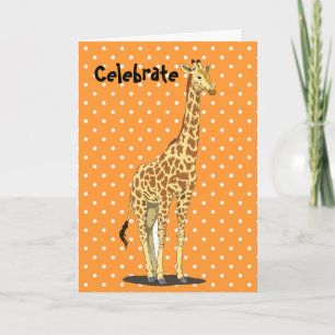 Sweet Giraffe Karte