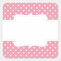 Sweet Girly Pink Dot Pattern