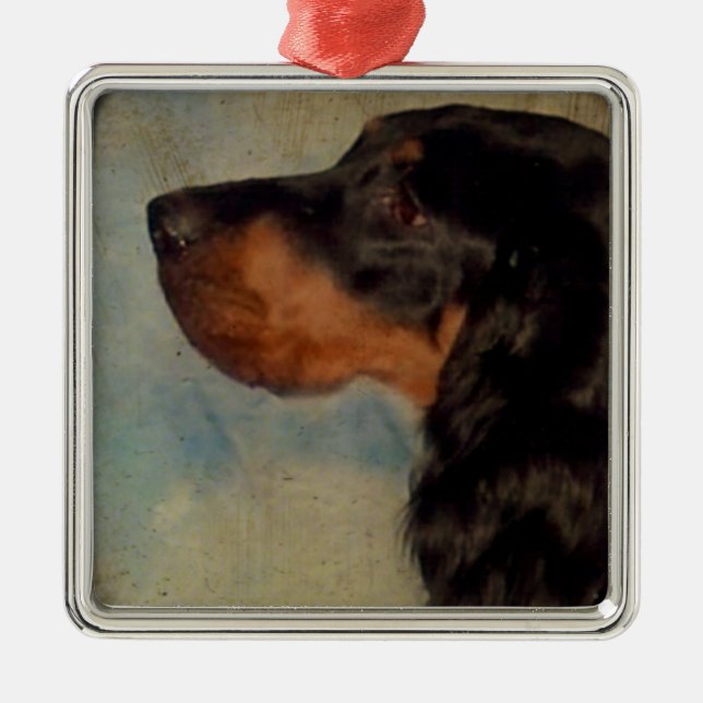 Sweet Gordon Setter Ornament (Vorne)