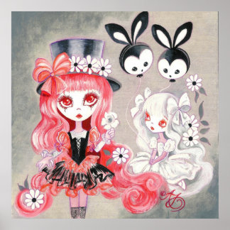 Sweet Gothic Party Poster