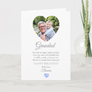 Sweet Grandad Geburtstagskarte von Kleinkind Dankeskarte