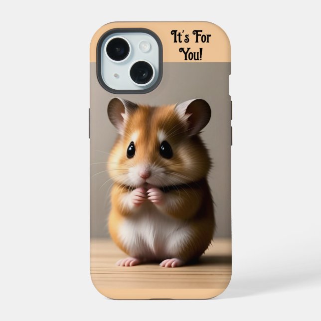 Sweet Hamster iPhone/iPad Gehäuse iPhone 15 Hülle (Rückseite)