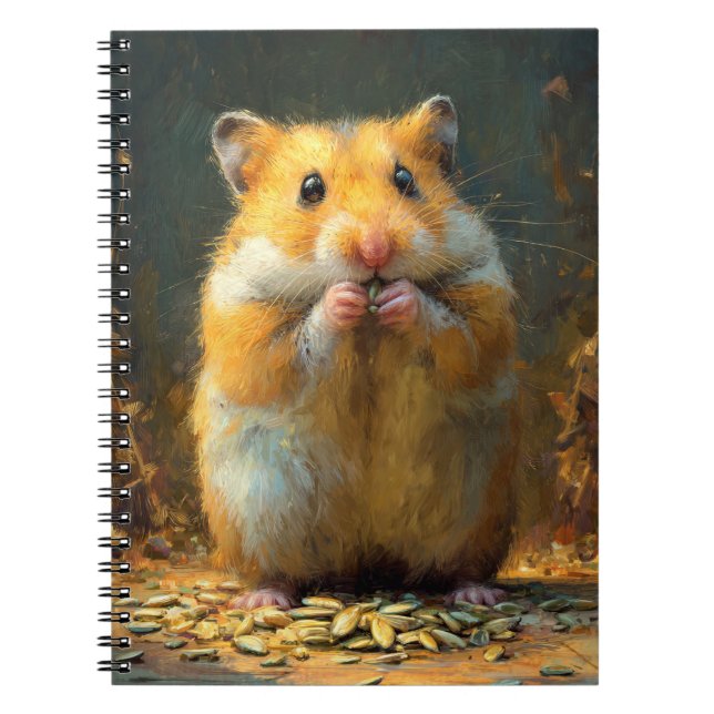 Sweet Hamster Notebook Notizblock (Vorderseite)