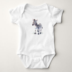 Sweet Happy Baby Zebra, Horse Lover, Zoo, Safari Strampler