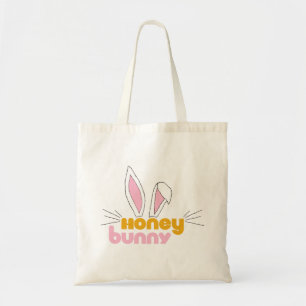 Sweet Happy Hunny Bunny Honey Rabbit Art Tragetasche