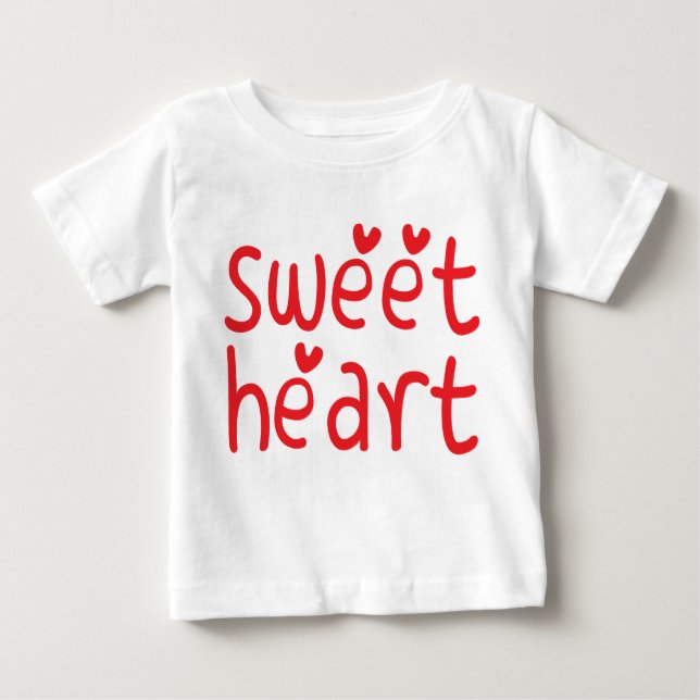 Sweet Heart Baby Bodysuit Baby T-shirt (Vorderseite)
