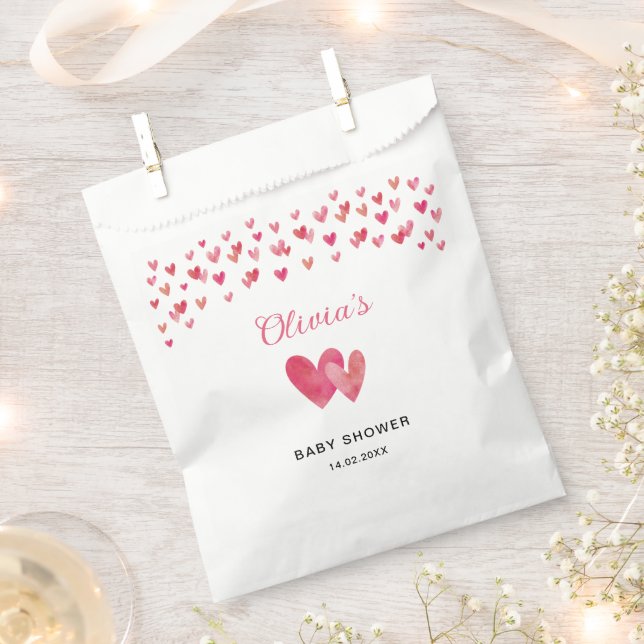 Sweet Heart Baby Dusche Geschenktütchen (Ausgeschnitten)