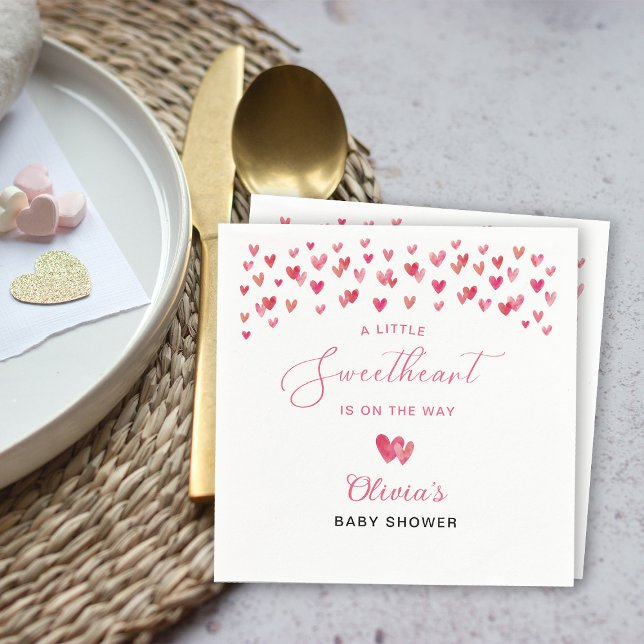 Sweet Heart Baby Dusche Serviette (Von Creator hochgeladen)
