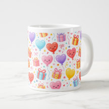 Sweet Heart Balloons Mug Gift for Any Occasion