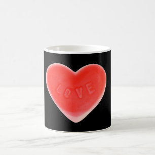 Sweet Heart Black "I Liebe T" Tasse