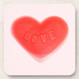 Sweet Heart Pink Cork Untersetzer Set