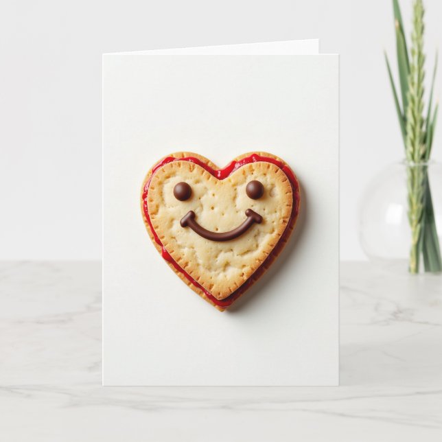 Sweet Heart Smiling Card Karte (Vorderseite)