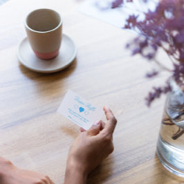 Sweet Hearts Babydusche Windelwindeln Begleitkarte