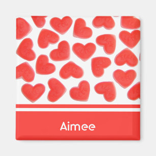 Sweet Hearts 'Name' Kühlschrankmagnet Magnet
