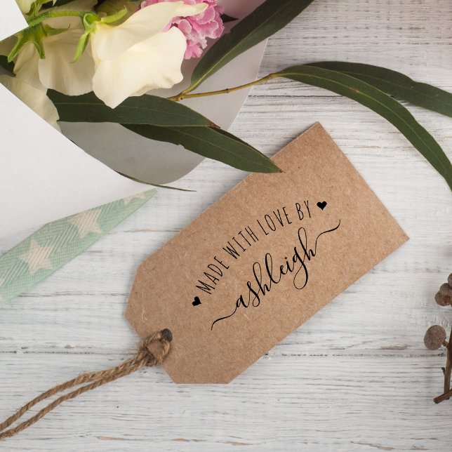 Sweet Hearts & Script aus Liebe | INDIVIDUELLE NAM Gummistempel (Von Creator hochgeladen)