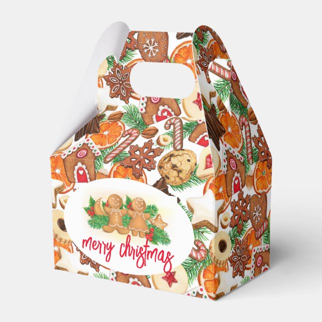 Sweet Holiday Leckereien Geschenkschachtel (Vorderseite)