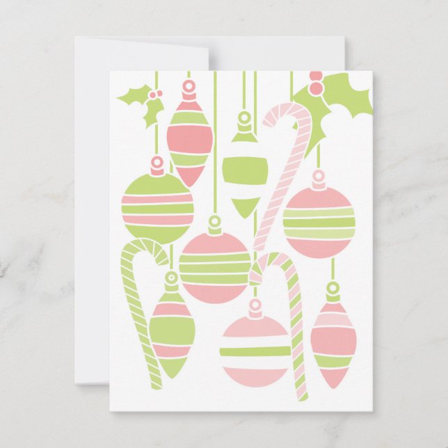 Sweet Holiday Set Einladung (Vorderseite)