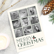 Sweet Holly | Frohe Weihnachts-FotoCollage