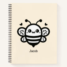 Sweet Honey Bee - Kawaii Kinderzimmer Line Art