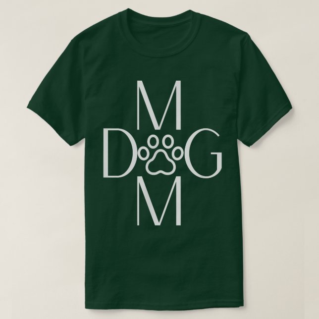 Sweet Hunde Besitzer T-Shirt Sprichwort Dog Mama P (Design vorne)