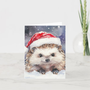 Sweet-Igel-Faltkarte Feiertagskarte