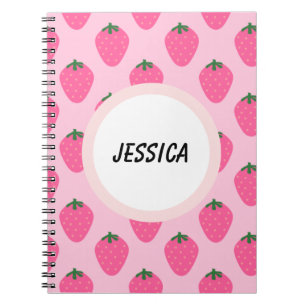Sweet Inspiration: Personalisierte Erdbeere Notizblock